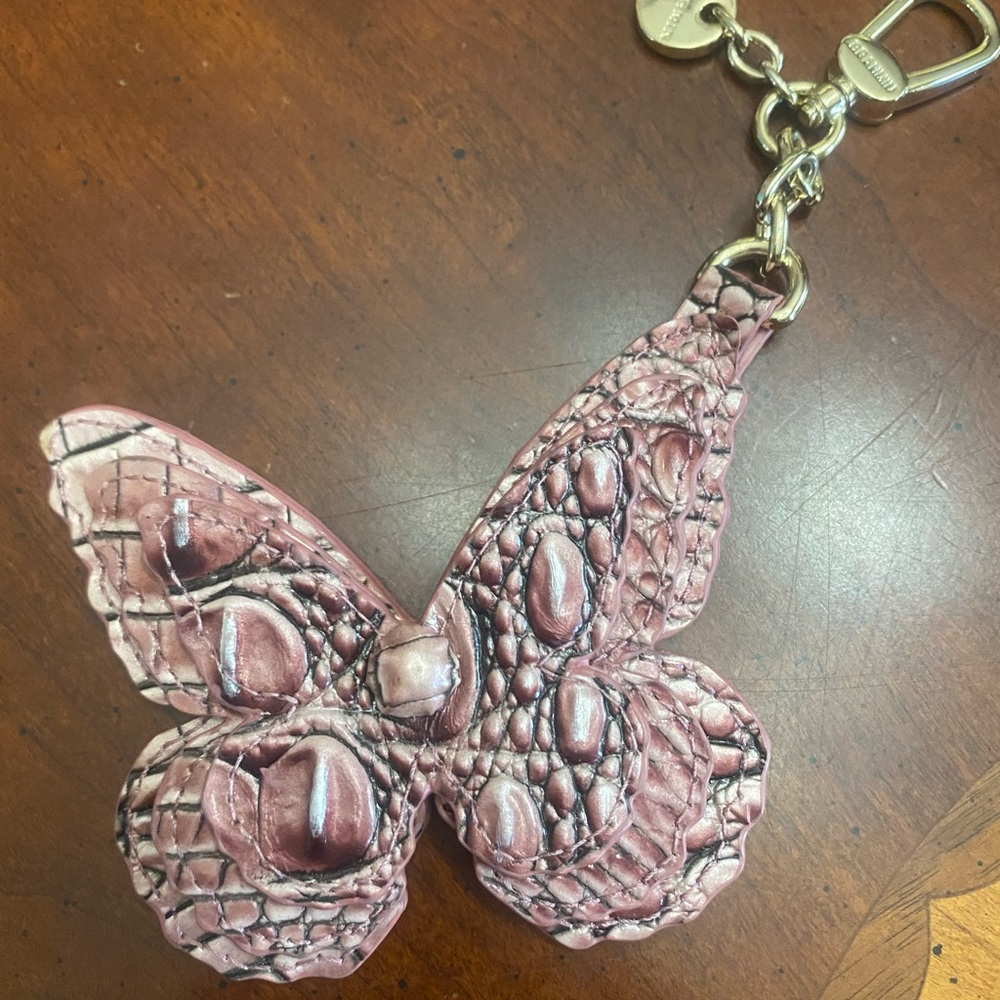 🔥BRAHMIN🔥Butterfly Tassel in Dusty pink-EUC - Picture 2 of 6